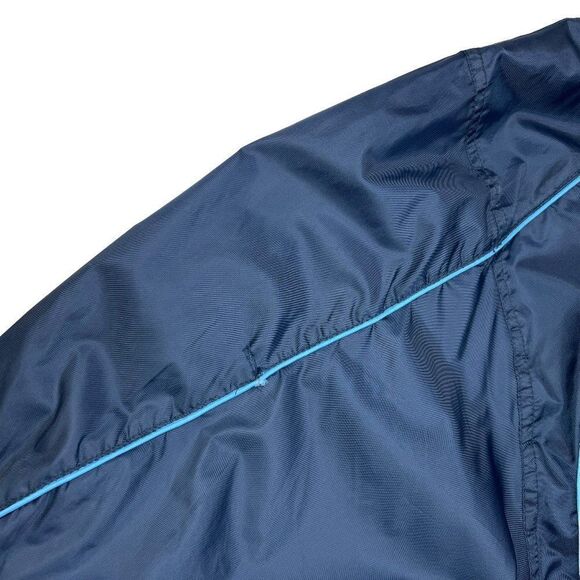 Starter Jacket Mens Sz Large Vintage Two Tone Blue Full Zip Athletic Windbreaker - Picture 5 of 11
